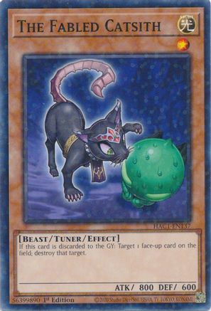 The Fabled Catsith (Duel Terminal) [HAC1-EN137] Common - Yu-Gi-Oh! - Card Brawlers | Quebec | Canada |