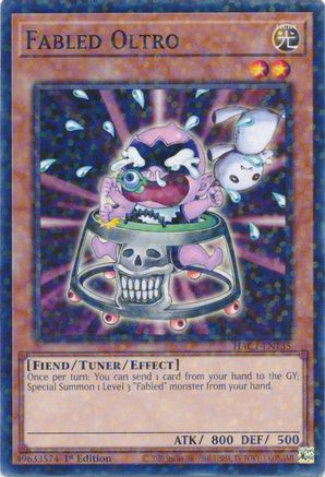 Fabled Oltro (Duel Terminal) [HAC1-EN135] Common - Yu-Gi-Oh! - Card Brawlers | Quebec | Canada |