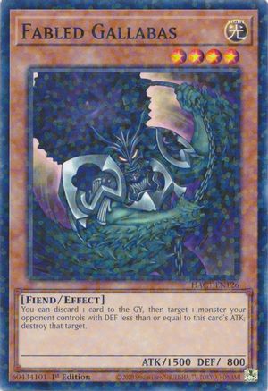 Fabled Gallabas (Duel Terminal) [HAC1-EN126] Common - Yu-Gi-Oh! - Card Brawlers | Quebec | Canada |