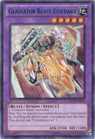 Gladiator Beast Essedarii (Blue) [DL18-EN010] Rare - Yu-Gi-Oh! - Card Brawlers | Quebec | Canada |