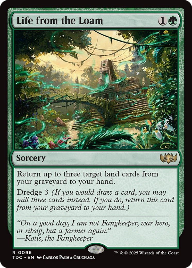 Life from the Loam [Tarkir: Dragonstorm Commander] - Magic: The Gathering - Card Brawlers | Quebec | Canada |