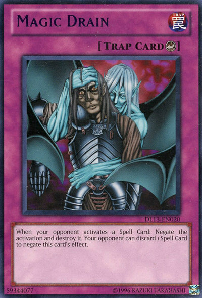 Magic Drain (Purple) [DL13-EN020] Rare - Yu-Gi-Oh! - Card Brawlers | Quebec | Canada |