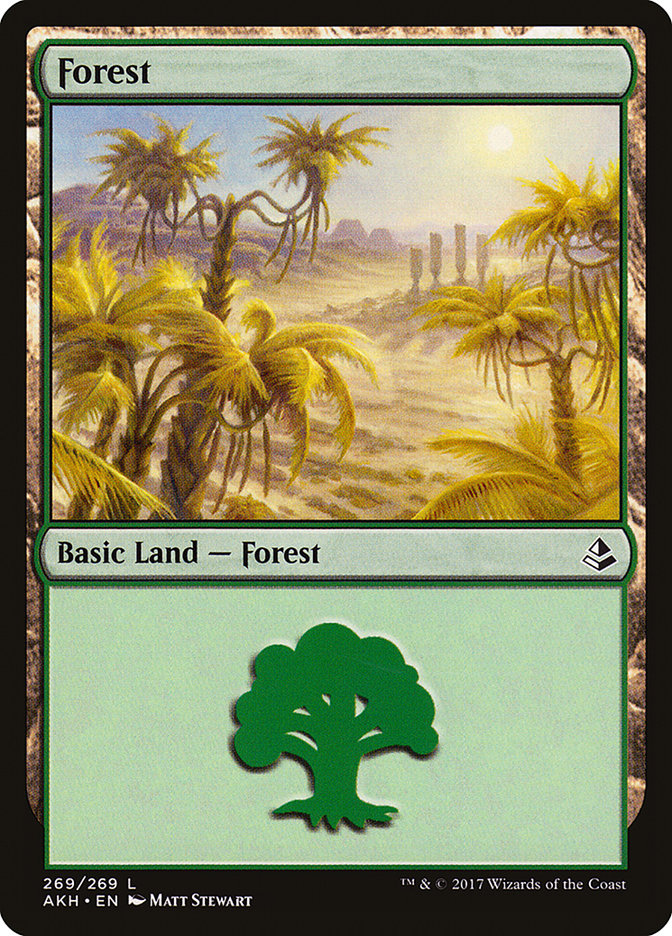 Forest (269) [Amonkhet] - Magic: The Gathering - Card Brawlers | Quebec | Canada |