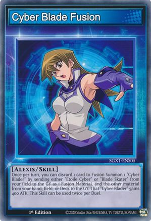 Cyber Blade Fusion [SGX1-ENS05] Common - Yu-Gi-Oh! - Card Brawlers | Quebec | Canada |