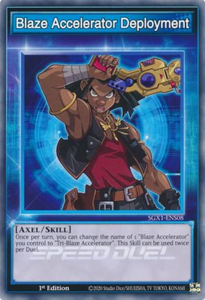 Blaze Accelerator Deployment [SGX1-ENS08] Common - Yu-Gi-Oh! - Card Brawlers | Quebec | Canada |