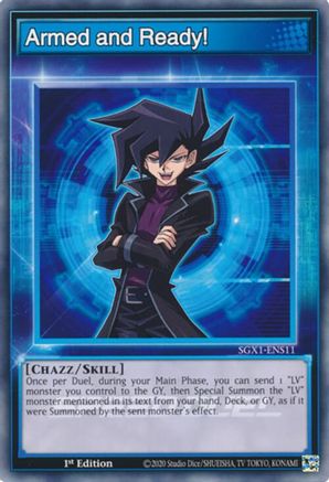 Armed and Ready! [SGX1-ENS11] Common - Yu-Gi-Oh! - Card Brawlers | Quebec | Canada |