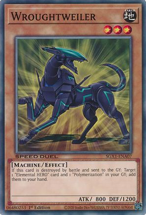 Wroughtweiler [SGX1-ENA07] Common - Yu-Gi-Oh! - Card Brawlers | Quebec | Canada |