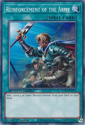 Reinforcement of the Army [SGX1-ENB11] Common - Yu-Gi-Oh! - Card Brawlers | Quebec | Canada |