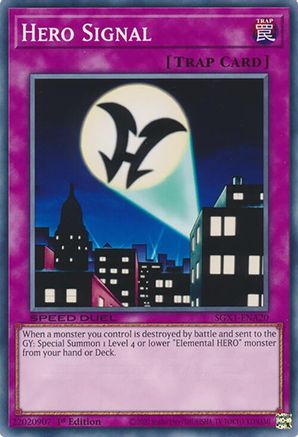 Hero Signal [SGX1-ENA20] Common - Yu-Gi-Oh! - Card Brawlers | Quebec | Canada |