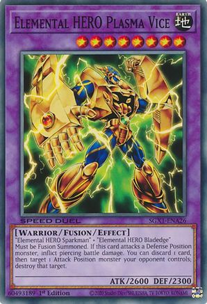Elemental HERO Plasma Vice [SGX1-ENA26] Common