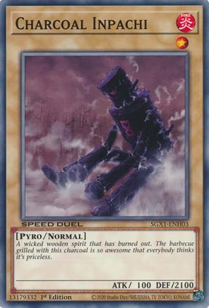 Charcoal Inpachi [SGX1-ENH03] Common - Yu-Gi-Oh! - Card Brawlers | Quebec | Canada |