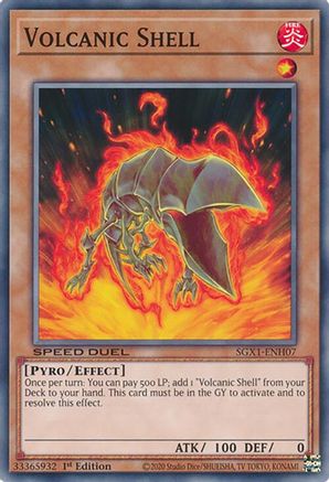 Volcanic Shell [SGX1-ENH07] Common - Yu-Gi-Oh! - Card Brawlers | Quebec | Canada |
