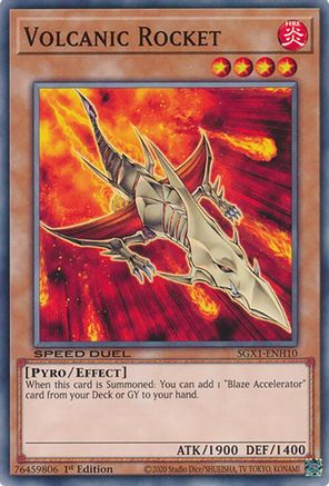 Volcanic Rocket [SGX1-ENH10] Common - Yu-Gi-Oh! - Card Brawlers | Quebec | Canada |