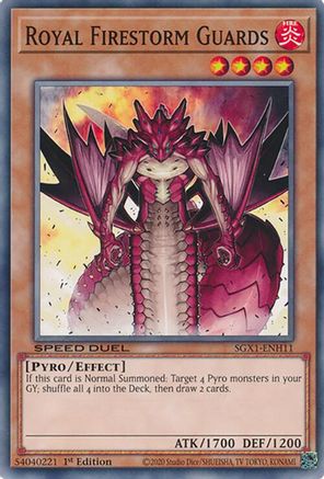 Royal Firestorm Guards [SGX1-ENH11] Common - Yu-Gi-Oh! - Card Brawlers | Quebec | Canada |