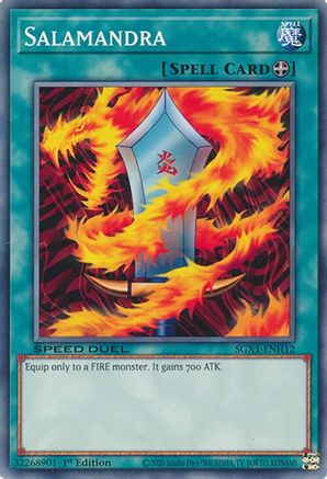 Salamandra [SGX1-ENH12] Common - Yu-Gi-Oh! - Card Brawlers | Quebec | Canada |