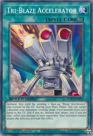 Tri-Blaze Accelerator [SGX1-ENH15] Common - Yu-Gi-Oh! - Card Brawlers | Quebec | Canada |
