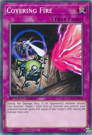 Covering Fire [SGX1-ENH18] Common - Yu-Gi-Oh! - Card Brawlers | Quebec | Canada |