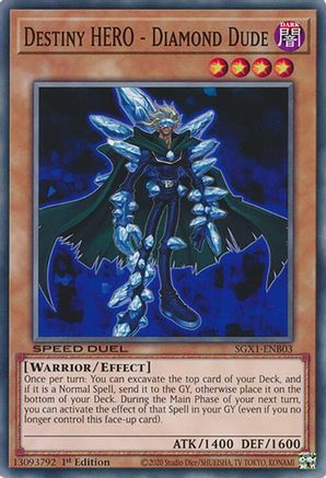 Destiny HERO - Diamond Dude [SGX1-ENB03] Common