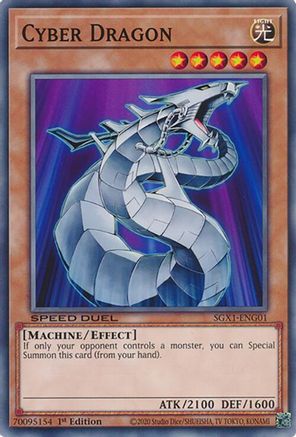 Cyber Dragon [SGX1-ENG01] Common - Yu-Gi-Oh! - Card Brawlers | Quebec | Canada |