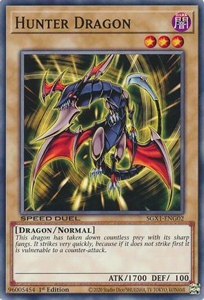 Hunter Dragon [SGX1-ENG02] Common - Yu-Gi-Oh! - Card Brawlers | Quebec | Canada |