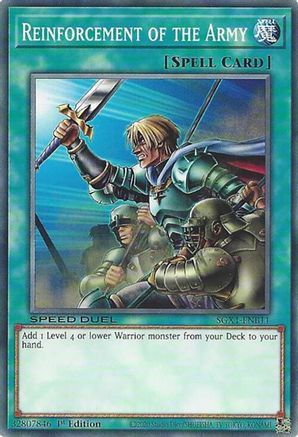 Reinforcement of the Army [SGX1-ENA14] Common - Yu-Gi-Oh! - Card Brawlers | Quebec | Canada |