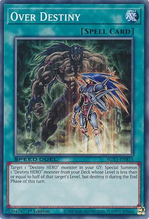 Over Destiny [SGX1-ENB15] Common - Yu-Gi-Oh! - Card Brawlers | Quebec | Canada |
