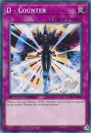 D - Counter [SGX1-ENB19] Common - Yu-Gi-Oh! - Card Brawlers | Quebec | Canada |