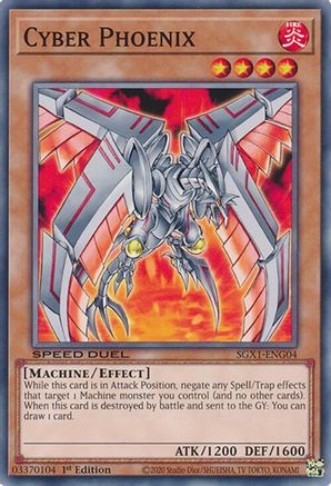 Cyber Phoenix [SGX1-ENG04] Common - Yu-Gi-Oh! - Card Brawlers | Quebec | Canada |