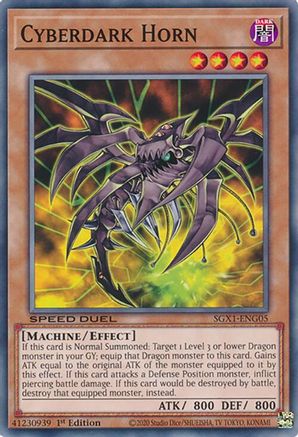 Cyberdark Horn [SGX1-ENG05] Common - Yu-Gi-Oh! - Card Brawlers | Quebec | Canada |