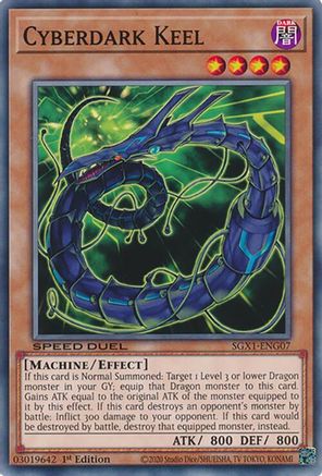Cyberdark Keel [SGX1-ENG07] Common - Yu-Gi-Oh! - Card Brawlers | Quebec | Canada |