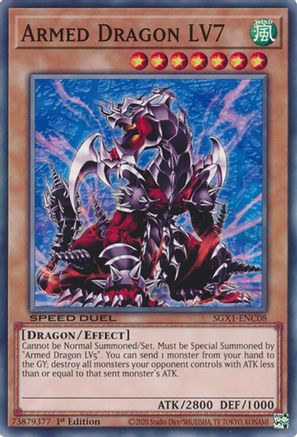 Armed Dragon LV7 [SGX1-ENC08] Common - Yu-Gi-Oh! - Card Brawlers | Quebec | Canada |