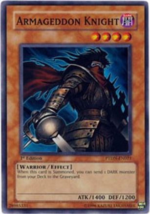 Armageddon Knight [PTDN-EN021] Super Rare - Yu-Gi-Oh! - Card Brawlers | Quebec | Canada |