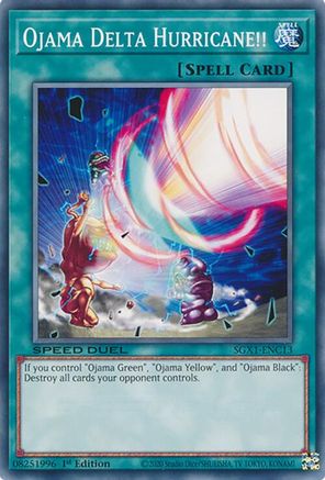 Ojama Delta Hurricane! [SGX1-ENC13] Common - Yu-Gi-Oh! - Card Brawlers | Quebec | Canada |