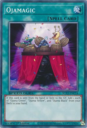 Ojamagic [SGX1-ENC14] Common - Yu-Gi-Oh! - Card Brawlers | Quebec | Canada |