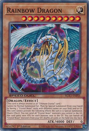 Rainbow Dragon [SGX1-ENF01] Common - Yu-Gi-Oh! - Card Brawlers | Quebec | Canada |