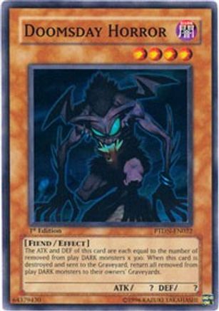 Doomsday Horror [PTDN-EN022] Super Rare - Yu-Gi-Oh! - Card Brawlers | Quebec | Canada |