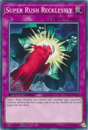Super Rush Recklessly [SGX1-ENC18] Common - Yu-Gi-Oh! - Card Brawlers | Quebec | Canada |