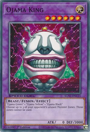 Ojama King [SGX1-ENC21] Common - Yu-Gi-Oh! - Card Brawlers | Quebec | Canada |