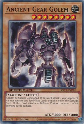 Ancient Gear Golem [SGX1-END01] Common - Yu-Gi-Oh! - Card Brawlers | Quebec | Canada |