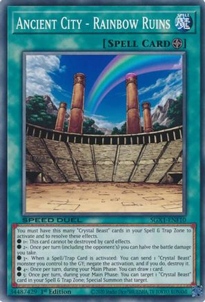 Ancient City - Rainbow Ruins [SGX1-ENF10] Common - Yu-Gi-Oh! - Card Brawlers | Quebec | Canada |