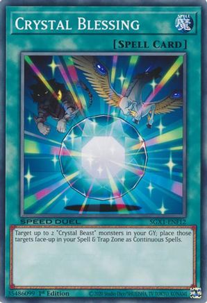 Crystal Blessing [SGX1-ENF12] Common - Yu-Gi-Oh! - Card Brawlers | Quebec | Canada |