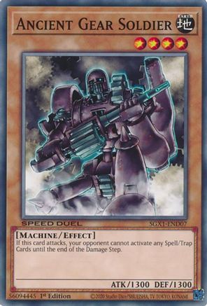 Ancient Gear Soldier [SGX1-END07] Common - Yu-Gi-Oh! - Card Brawlers | Quebec | Canada |