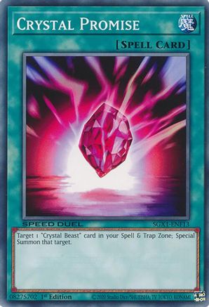 Crystal Promise [SGX1-ENF13] Common - Yu-Gi-Oh! - Card Brawlers | Quebec | Canada |