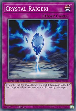 Crystal Raigeki [SGX1-ENF16] Common