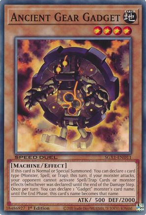 Ancient Gear Gadget [SGX1-END11] Common - Yu-Gi-Oh! - Card Brawlers | Quebec | Canada |