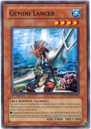Gemini Lancer [PTDN-EN025] Common - Yu-Gi-Oh! - Card Brawlers | Quebec | Canada |