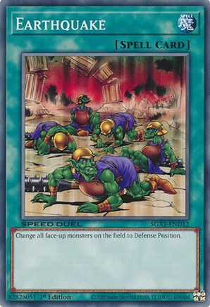 Earthquake [SGX1-END12] Common - Yu-Gi-Oh! - Card Brawlers | Quebec | Canada |