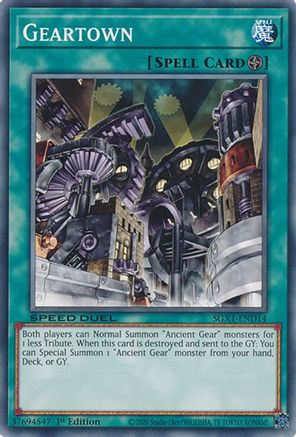 Geartown [SGX1-END14] Common - Yu-Gi-Oh! - Card Brawlers | Quebec | Canada |