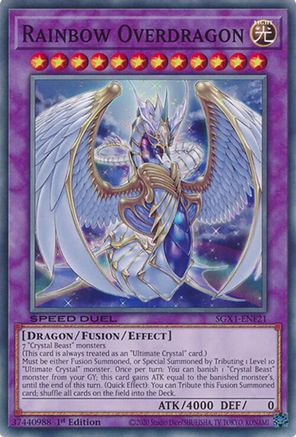 Rainbow Overdragon [SGX1-ENF21] Common - Yu-Gi-Oh! - Card Brawlers | Quebec | Canada |