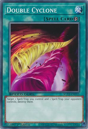Double Cyclone [SGX1-END15] Common - Yu-Gi-Oh! - Card Brawlers | Quebec | Canada |